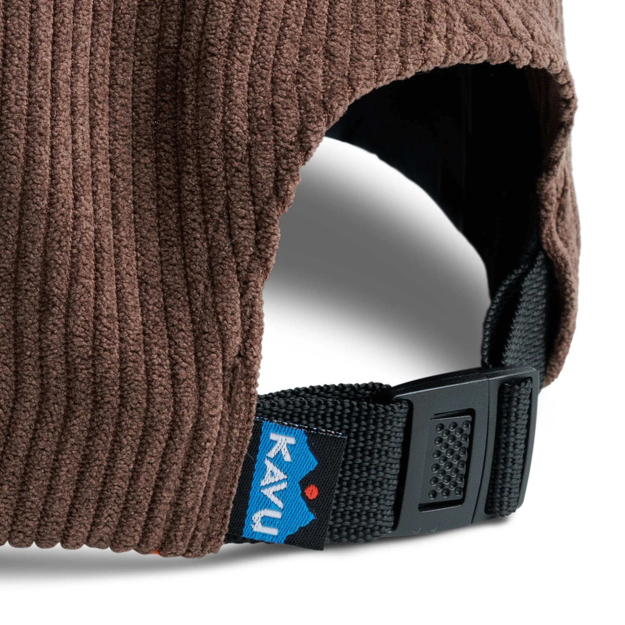 KAVU Captain Cord Cap (Chocolate) - Image 4