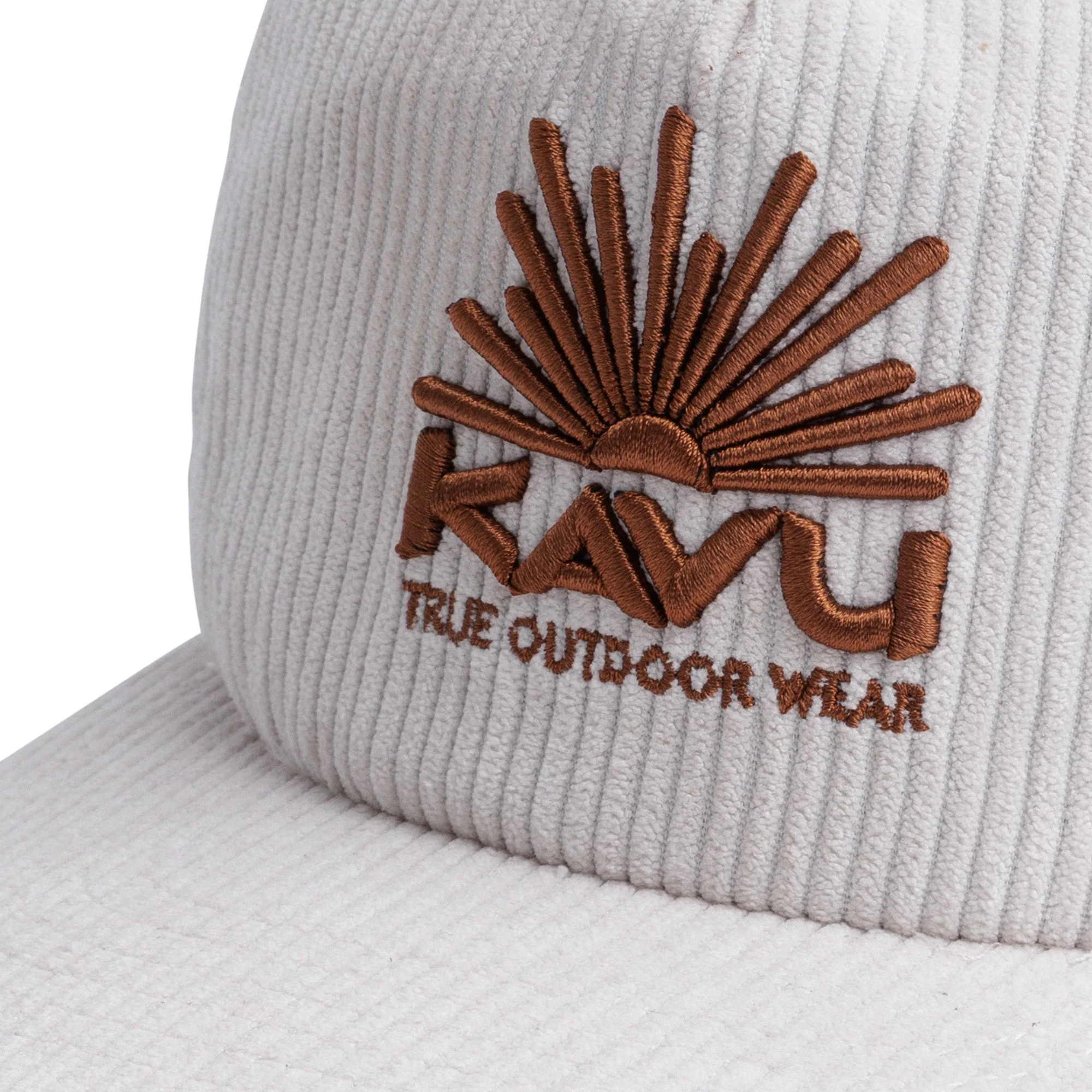 KAVU Captain Cord Cap (Natural) - Image 3