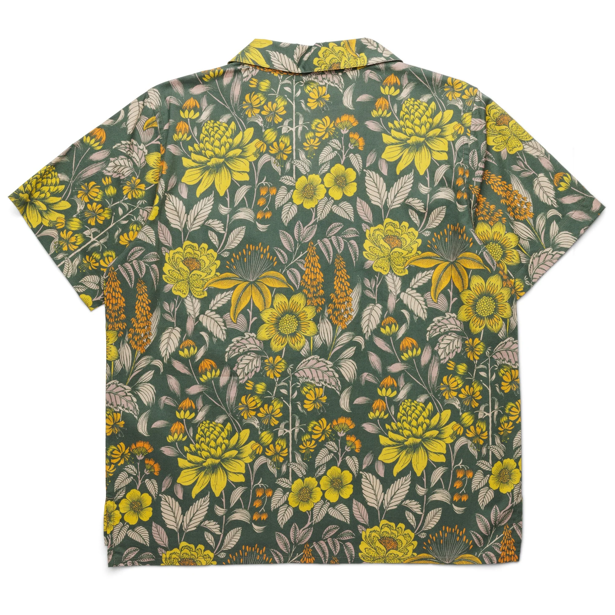 KAVU Cedar Springs Short Sleeve Shirt (Floral Forest) - Image 2