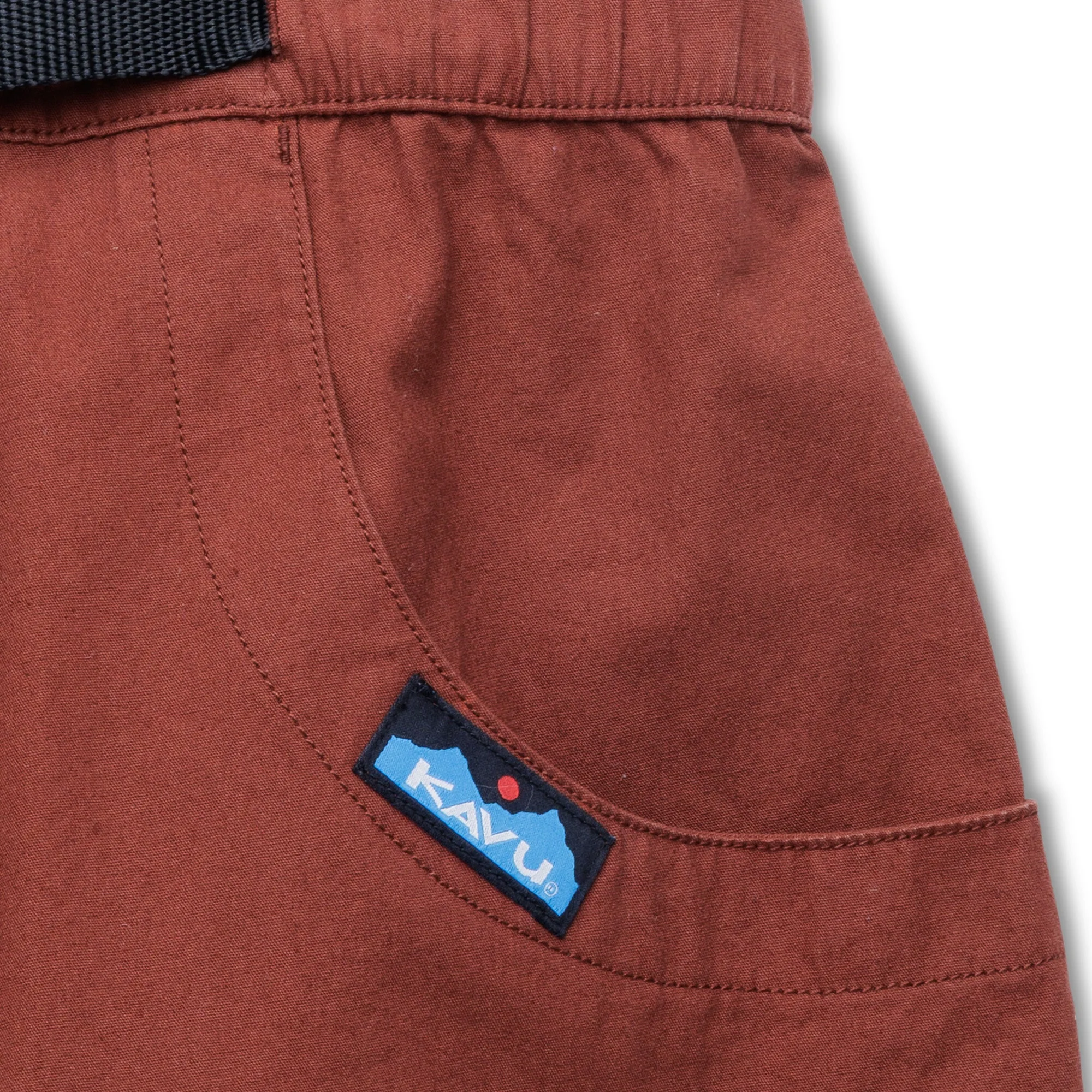 KAVU Chilli Lite Shorts (Cherry Mahogany) - Image 3