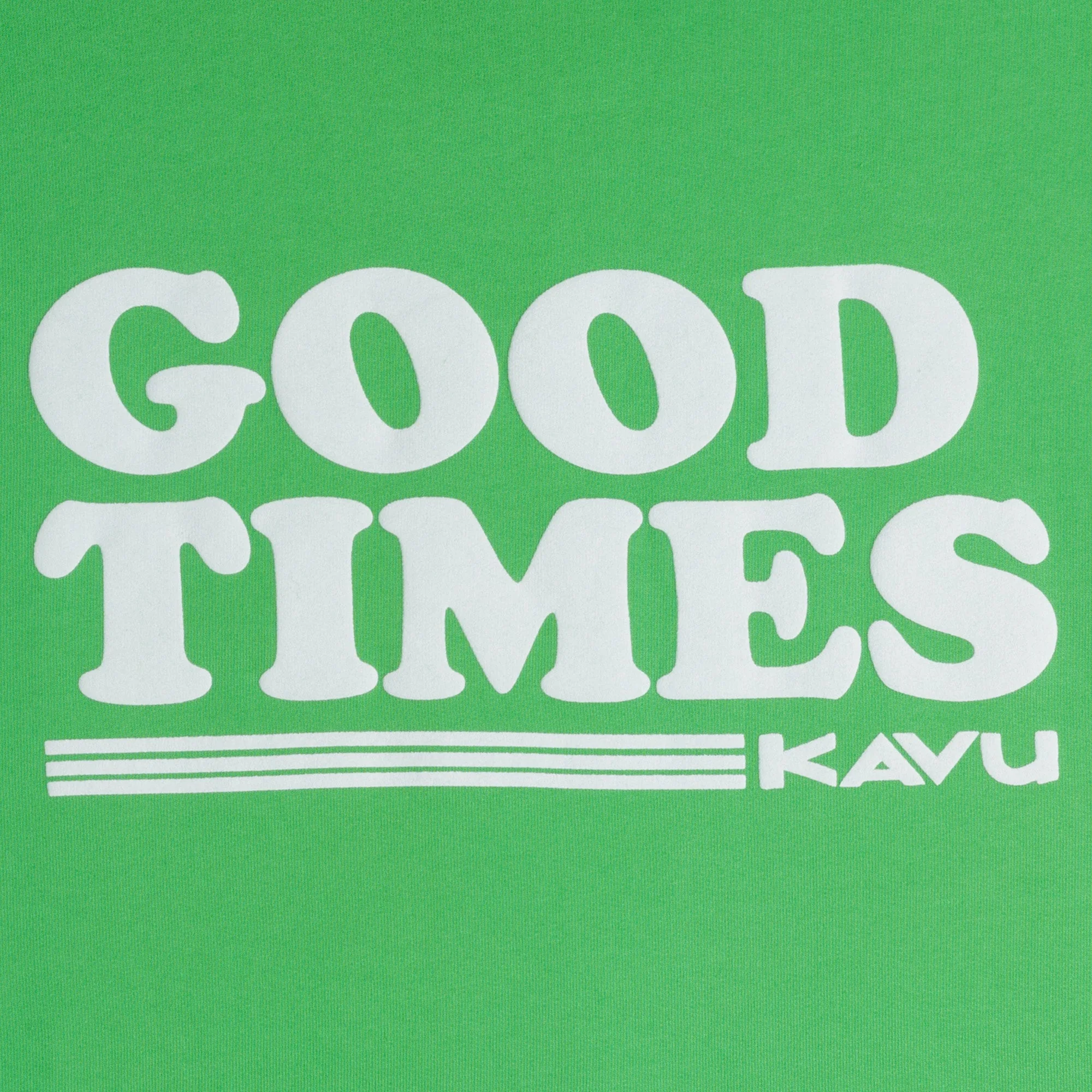 KAVU Core Crew Sweatshirt (Retro Green) - Image 3