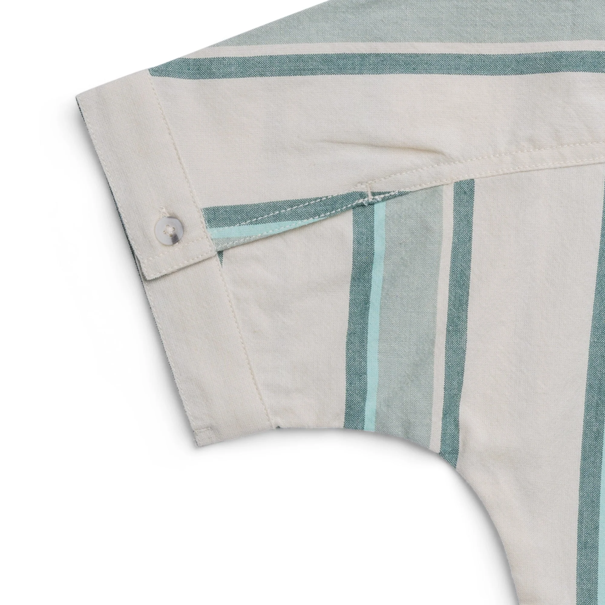 KAVU Fairhope Short Sleeve Shirt (Sea Stripe) - Image 3