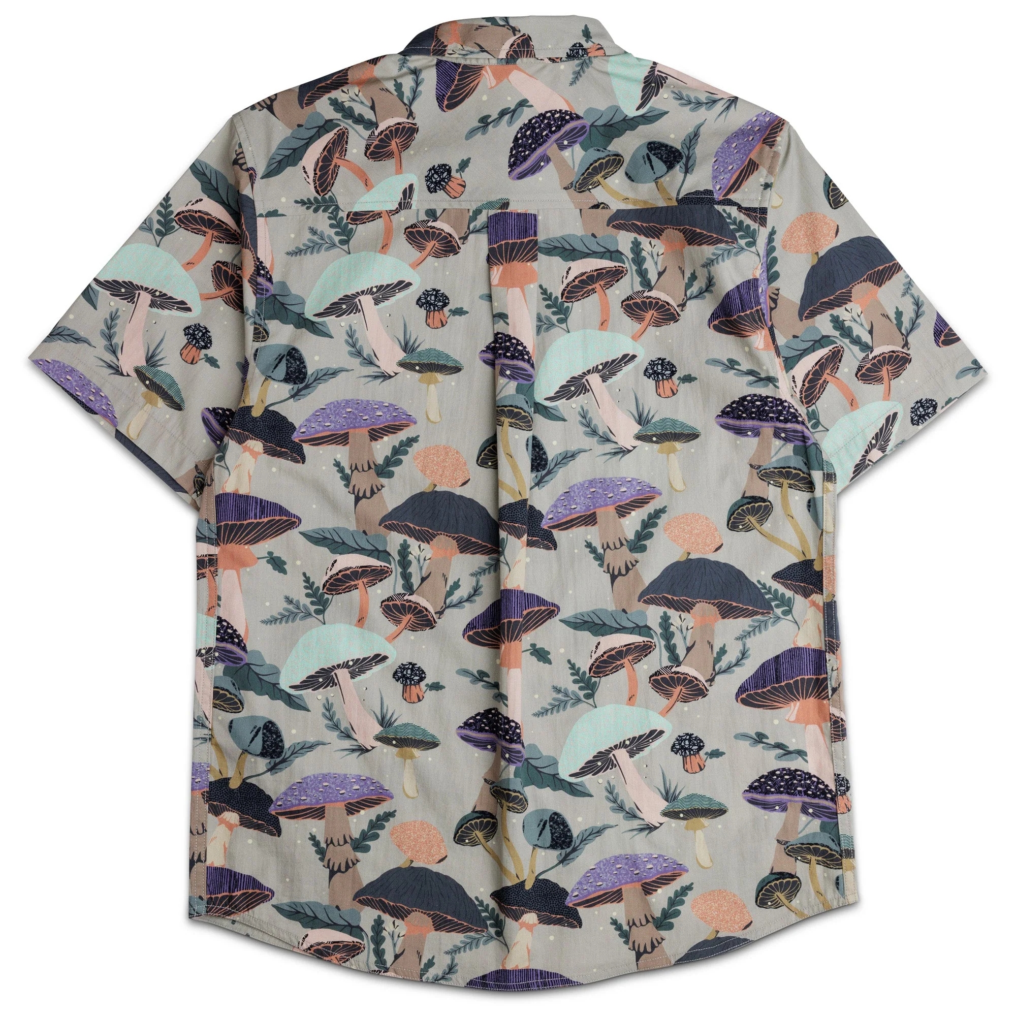 KAVU Festaruski Short Sleeve Shirt (Mushroom Realm) - Image 2