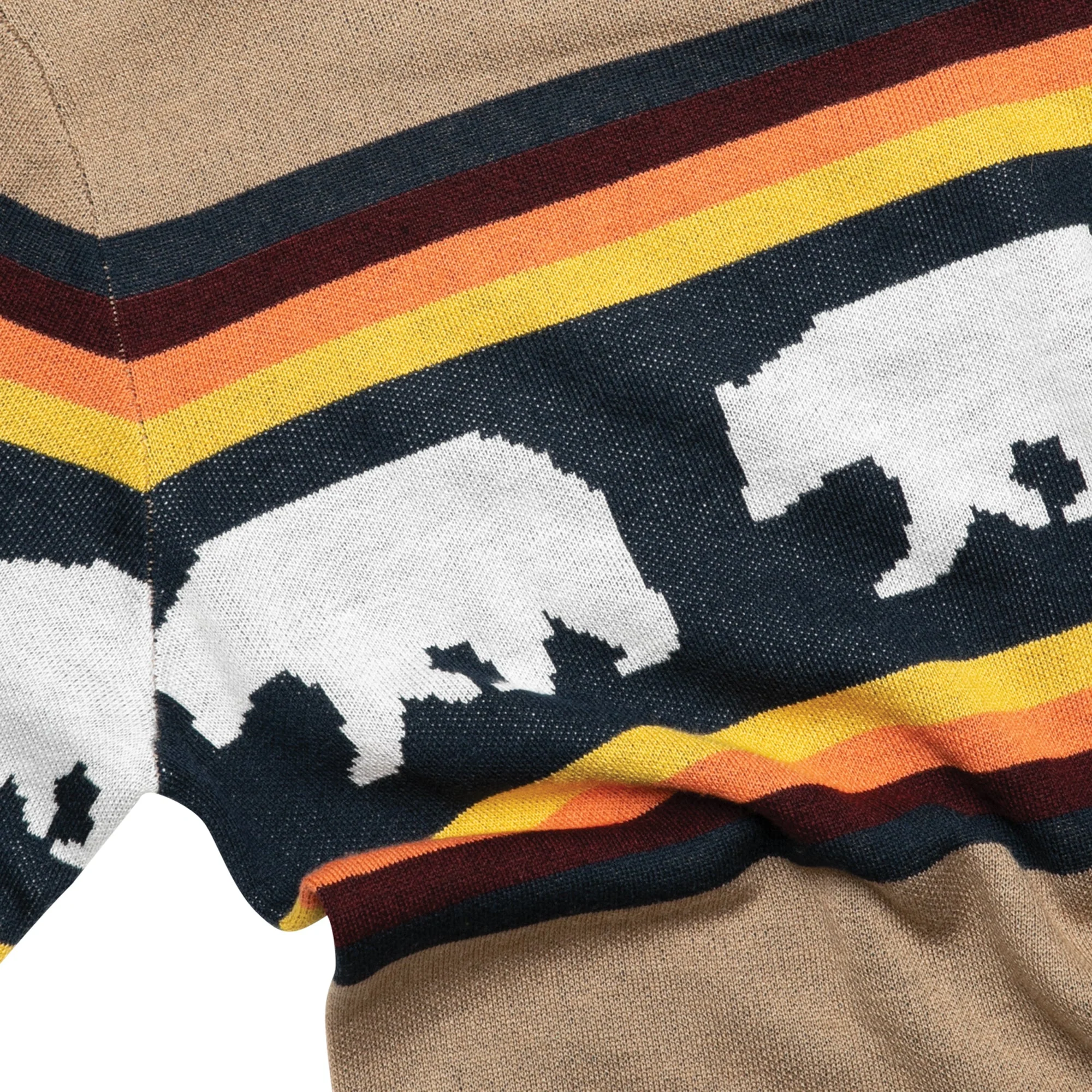 KAVU Highline Sweater (Snow Bear) - Image 4