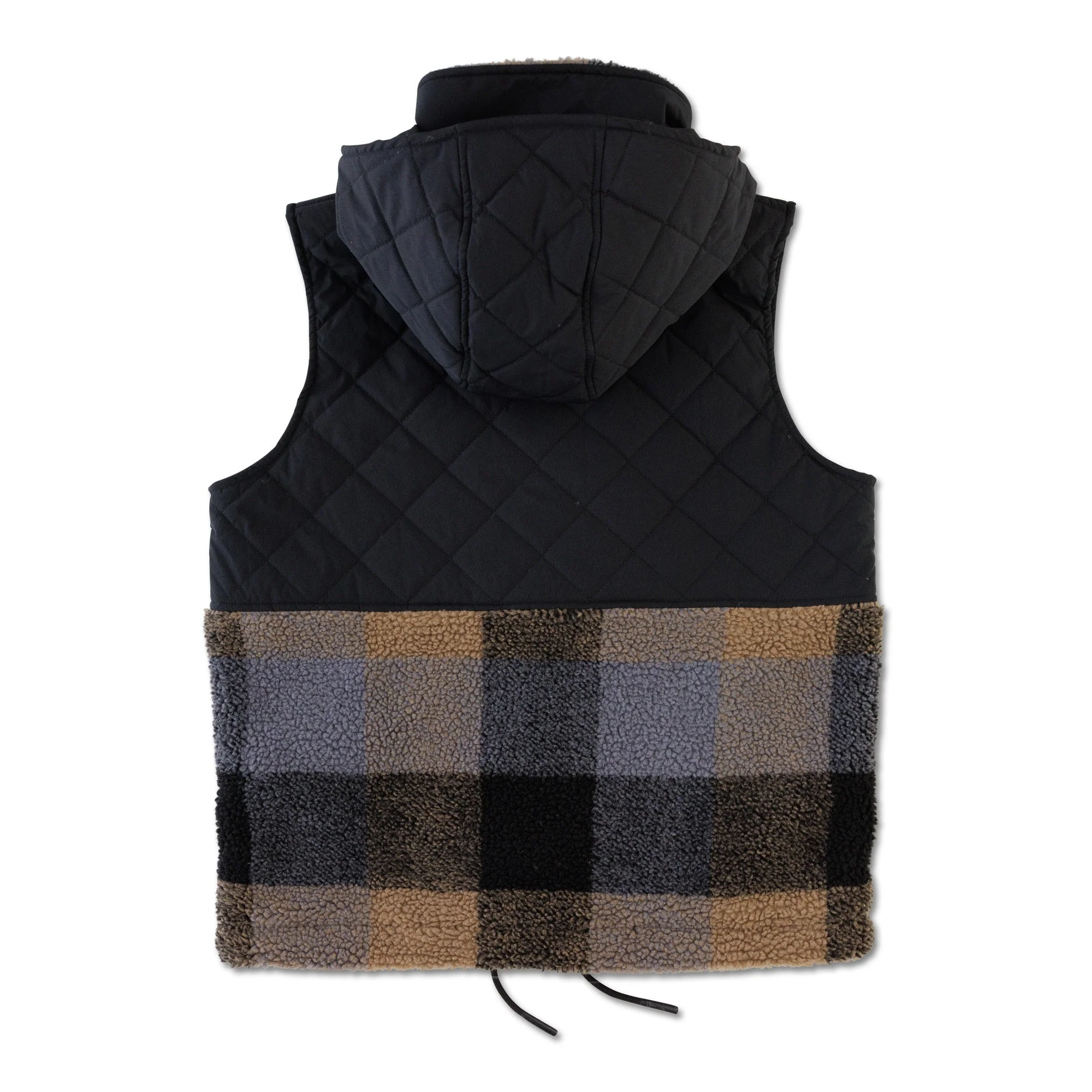 KAVU Luna Peak Hooded Vest (Nightshade Plaid) - Image 2