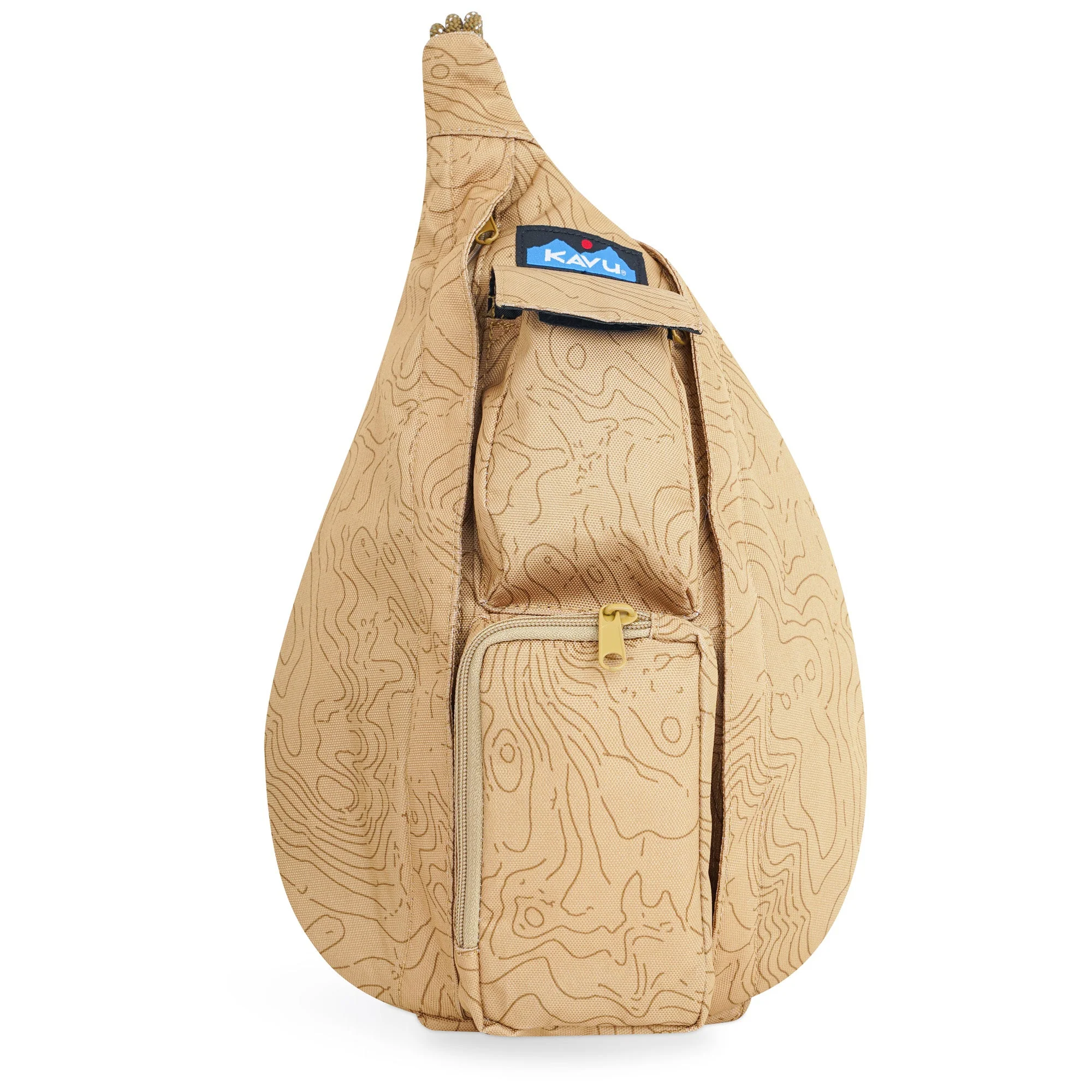 KAVU Mini Rope Sling Bag (Terrain Topo) - Image 3