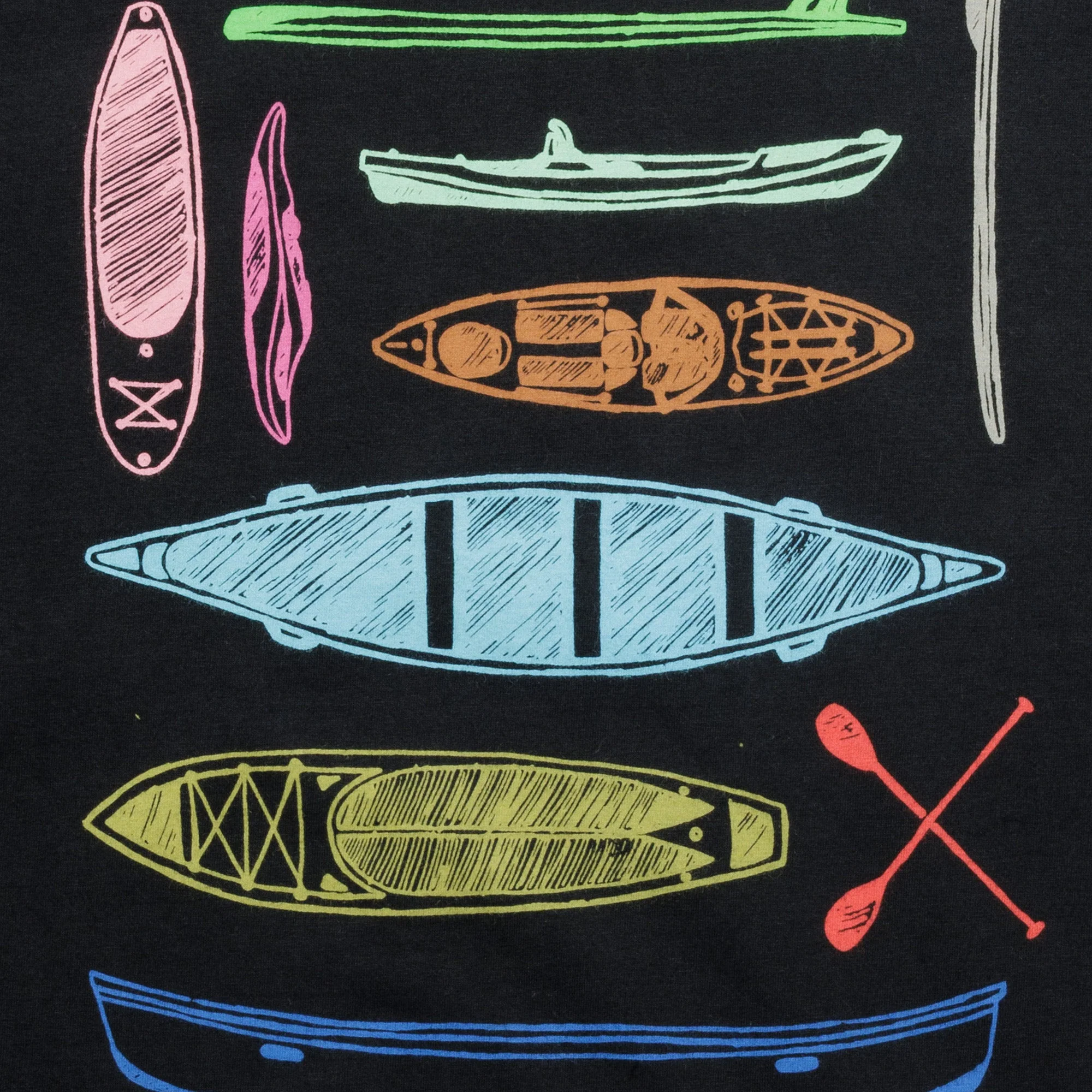 KAVU Paddle Out T-Shirt (Black) - Image 3