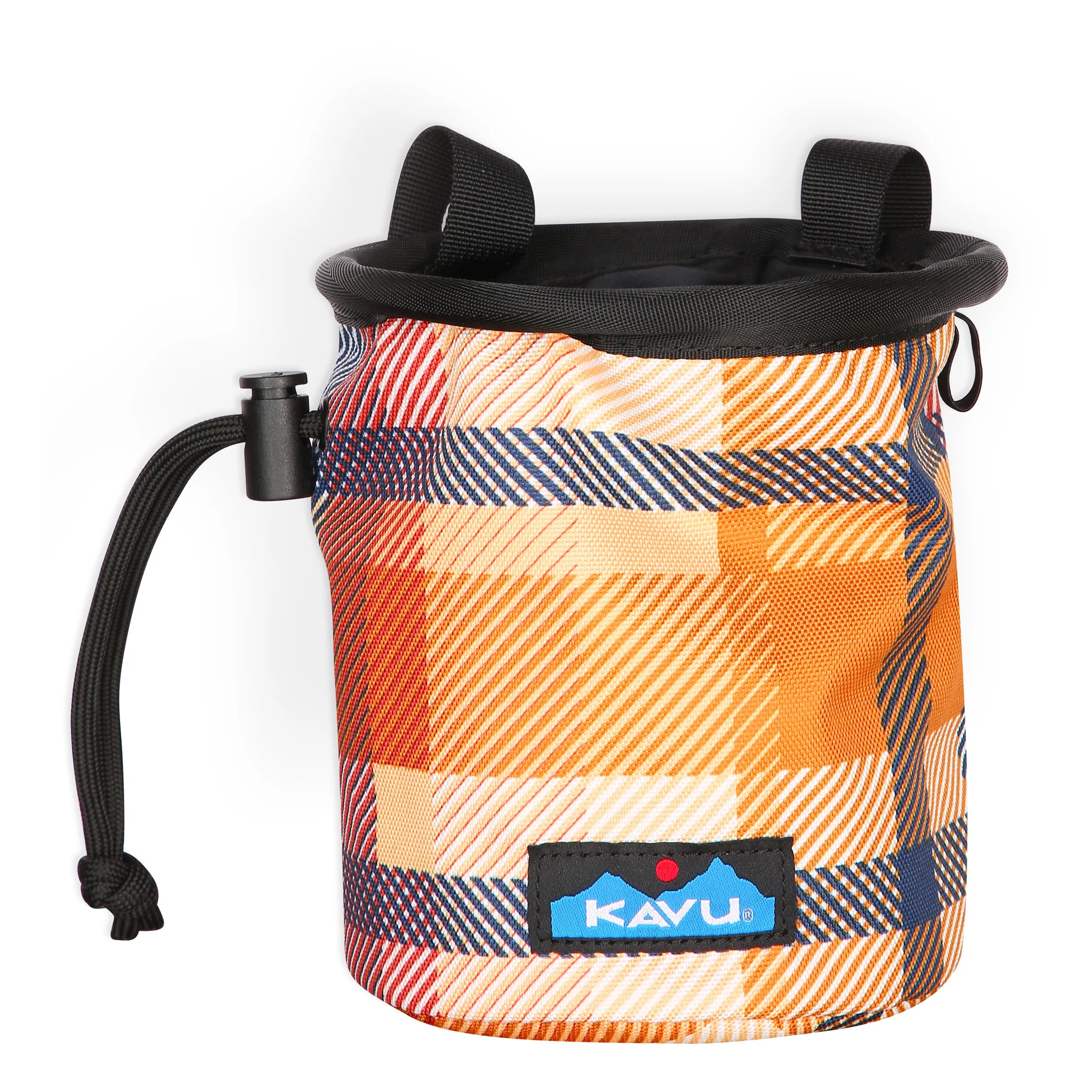 KAVU Peak Seeker Chalk Bag (Cabin Plaid) - Image 3