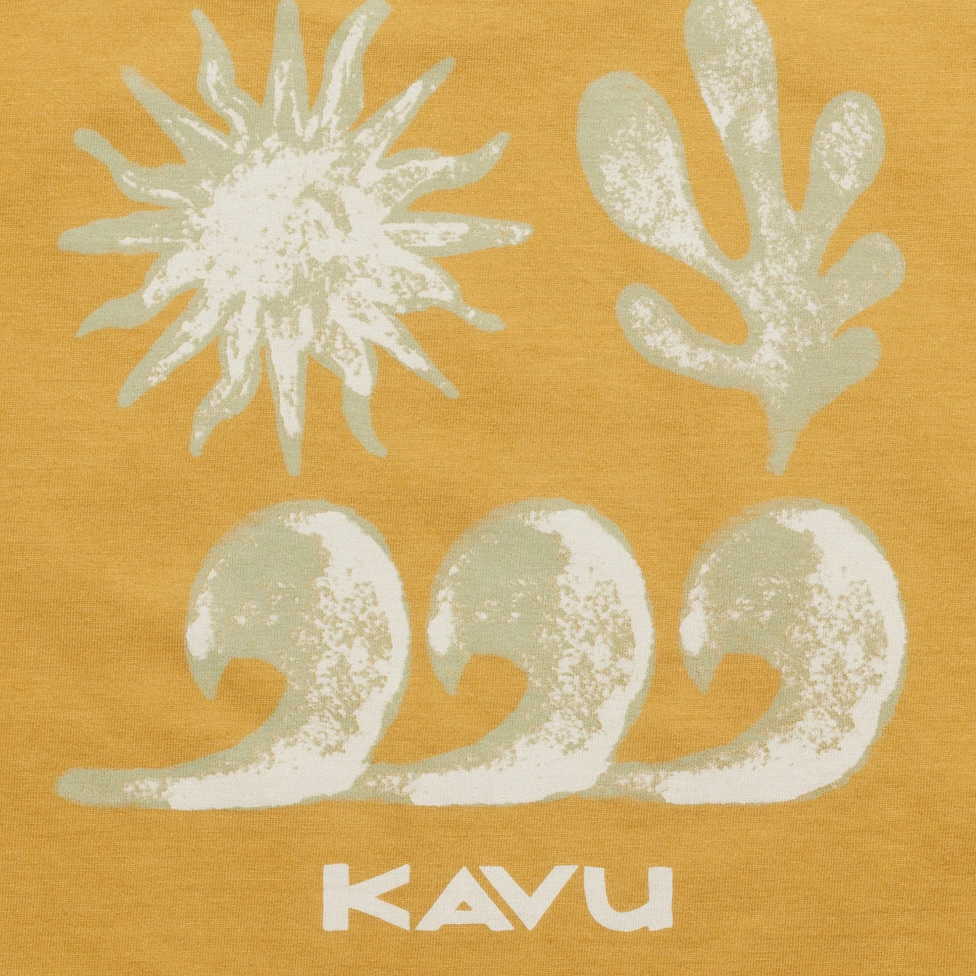 KAVU Salt Beach T-Shirt (Wood Thrush) - Image 3