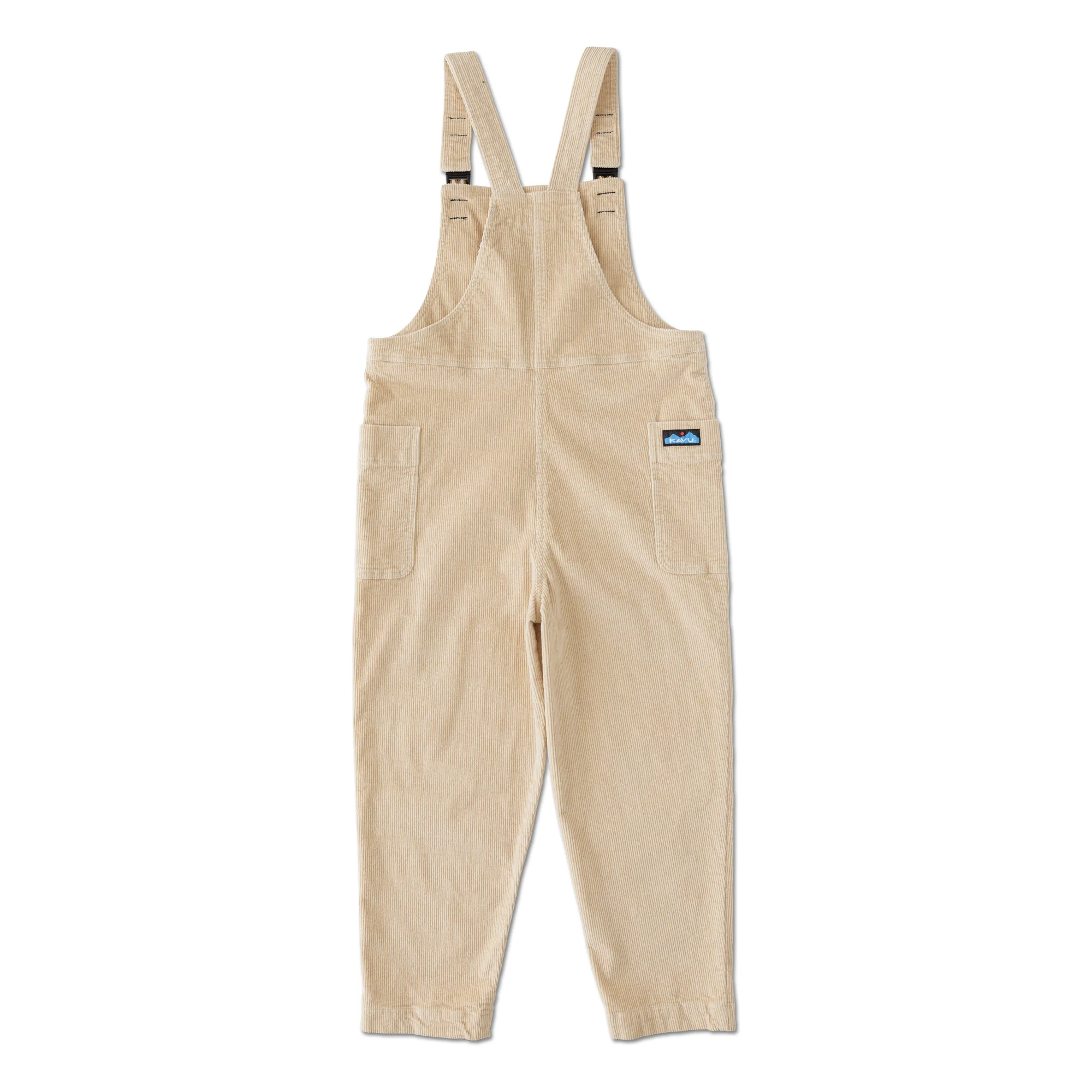 KAVU San Juan Cropped Overalls (Irish Cream) - Image 2