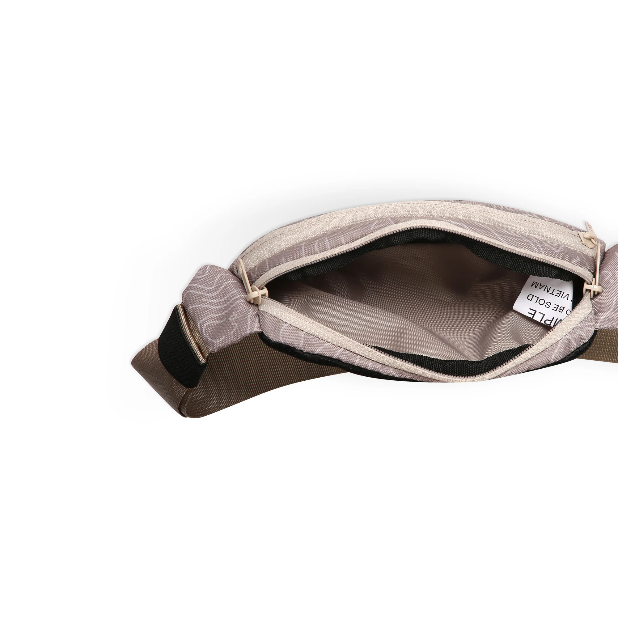 KAVU Spectator Belt Bag (Taupe Topo) - Image 4