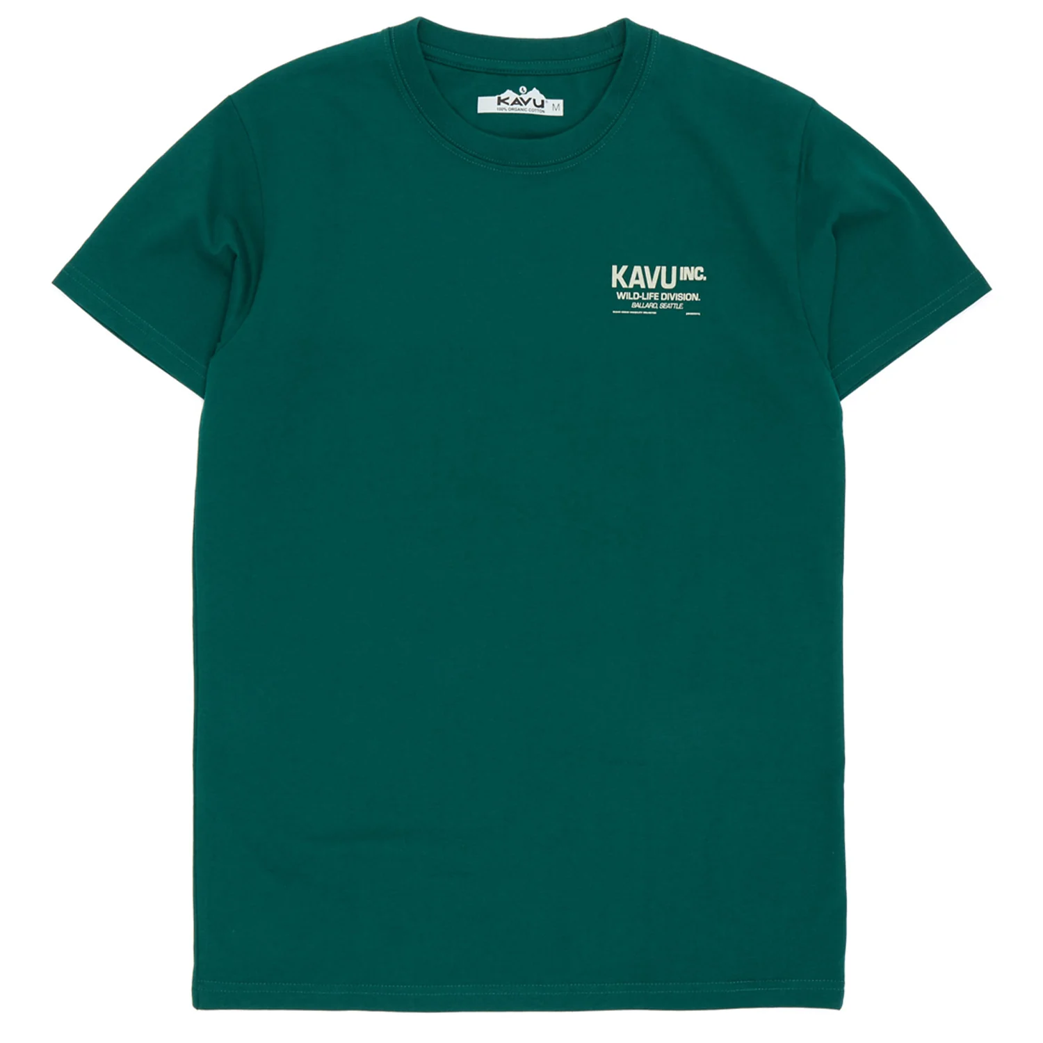 KAVU Wild Life T-Shirt (Dark Spruce) - Image 2