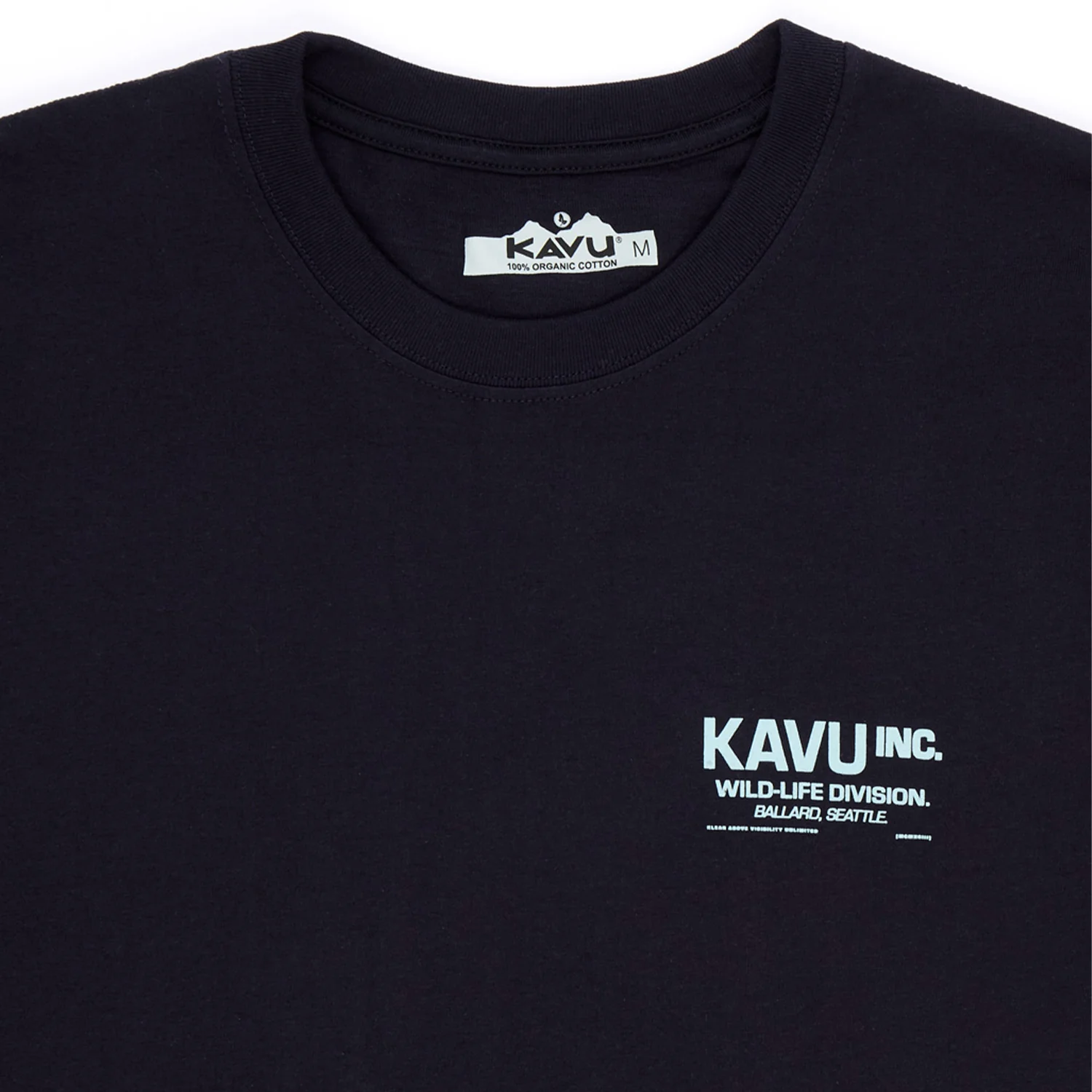 KAVU Wild Life T-Shirt (Nautical Navy) - Image 4